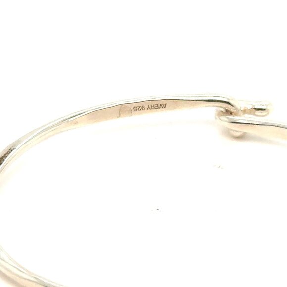 James Avery Hammered Hook-On Bangle - Picture 4 of 7